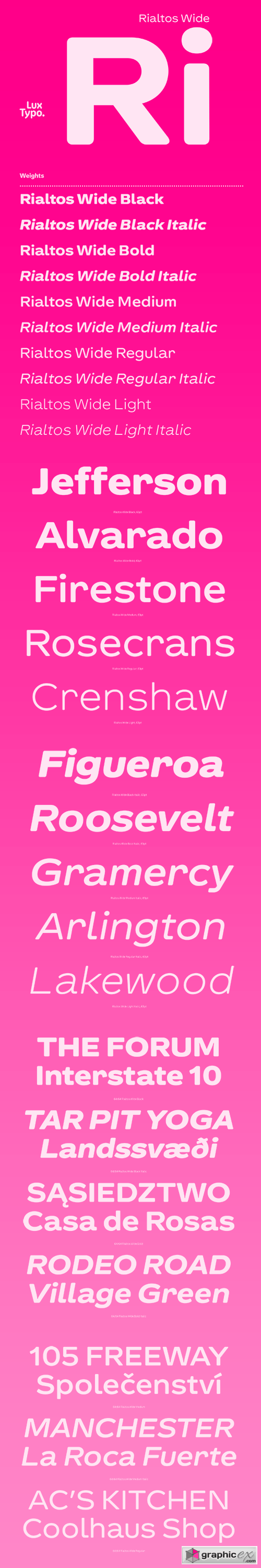 interstate font family free