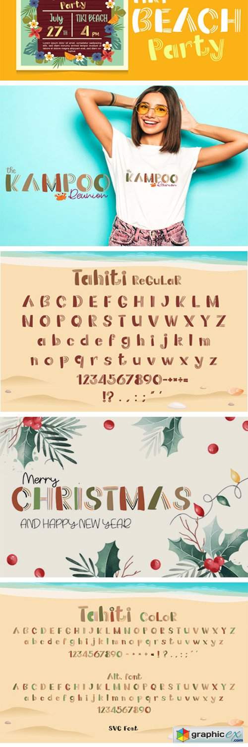  Tahiti Font 