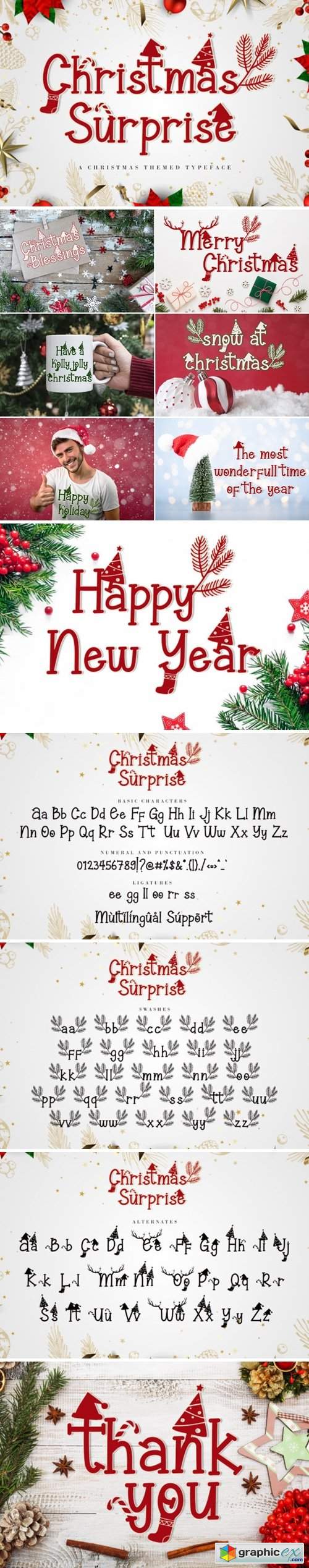  Christmas Surprise Font 