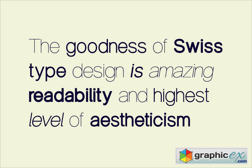  Neuvetica - Authentic & Timeless Swiss Typeface 