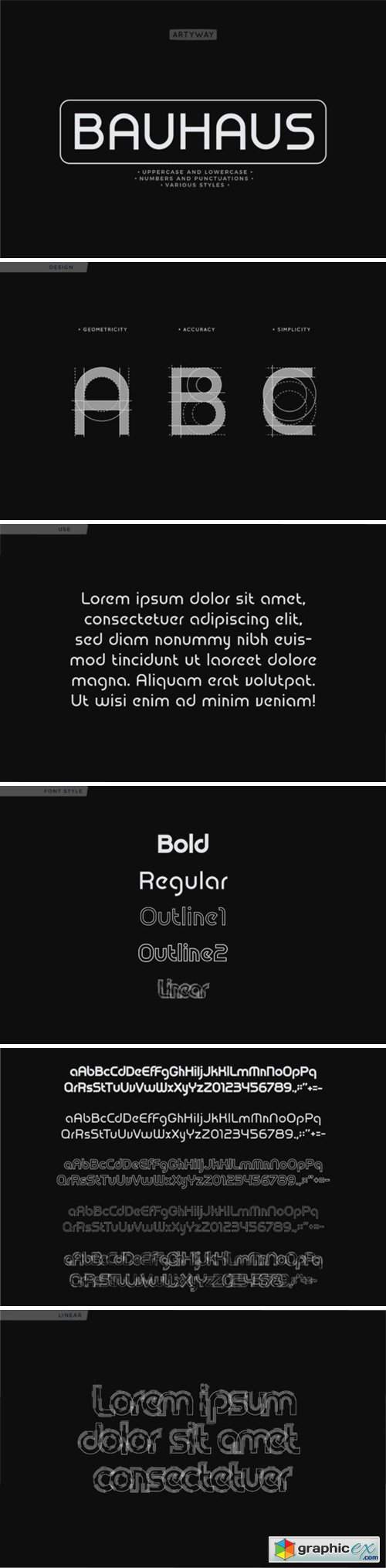  Bauhaus Font 