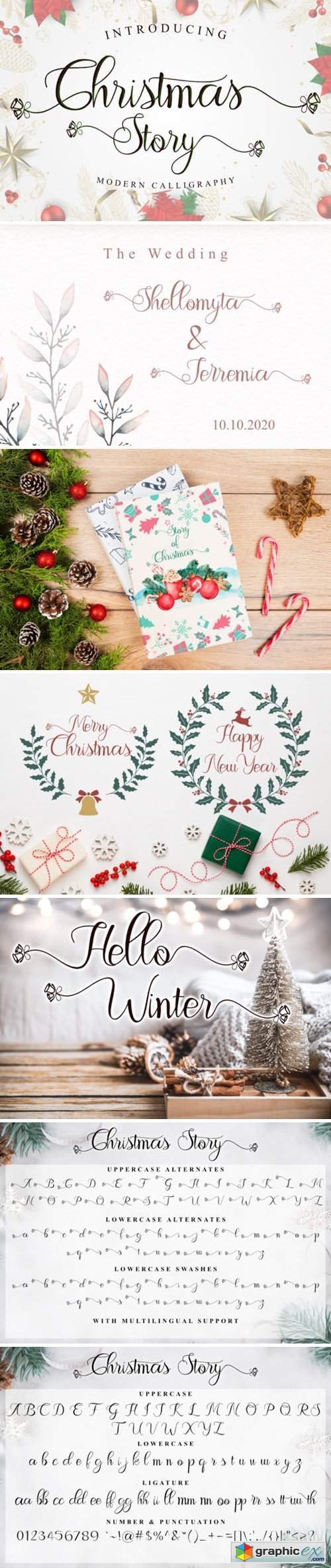 Christmas Story Font