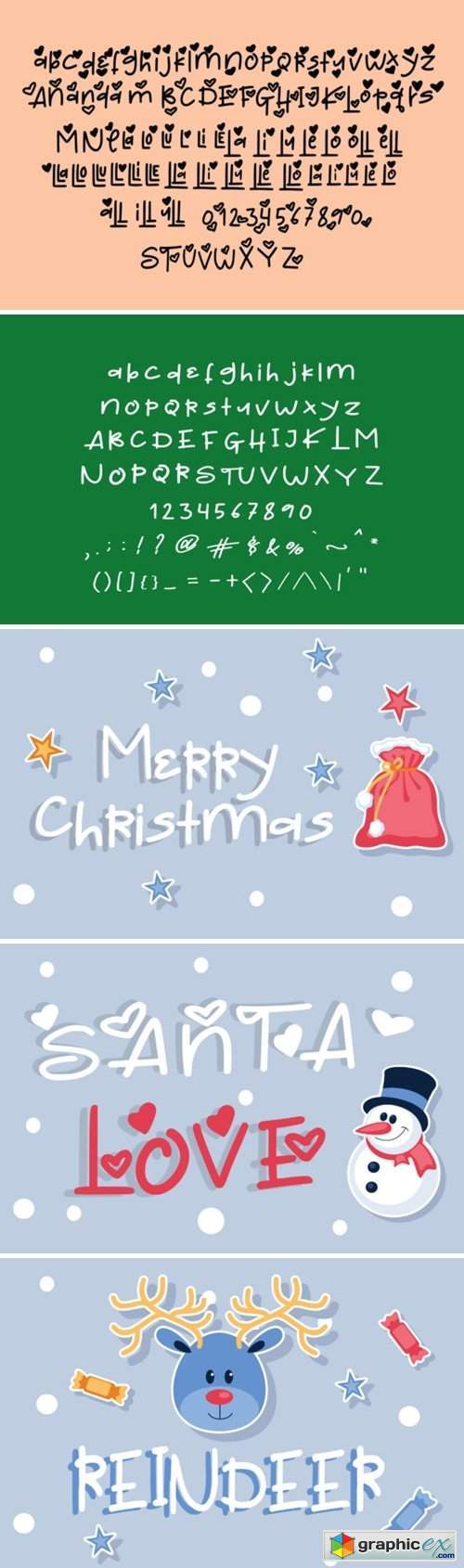 Santa Love Font