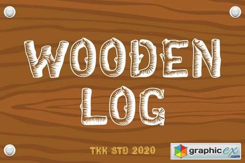  Wooden Log 
