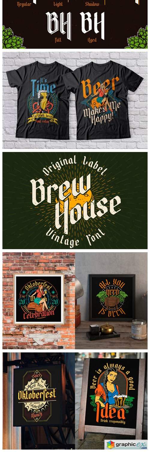  Brew House Font 