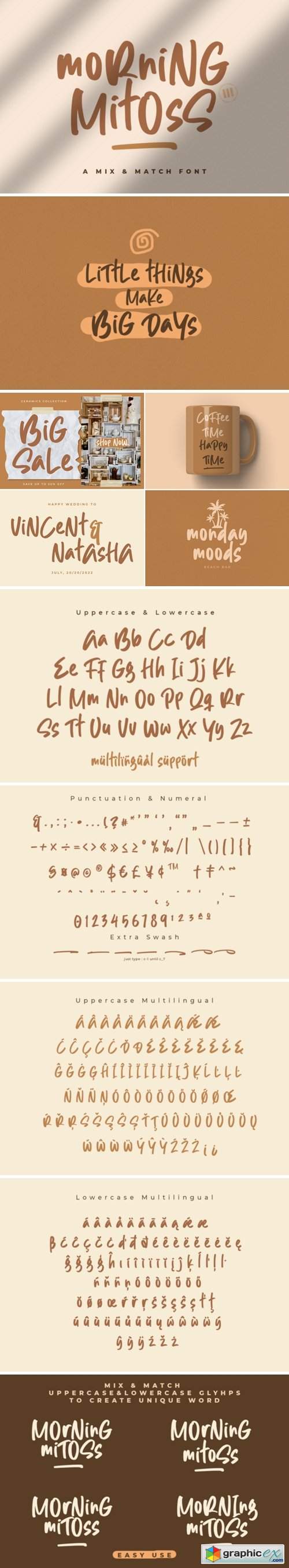  Morning Mitoss Font 