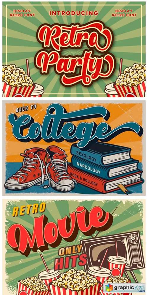  Retro Party Font 