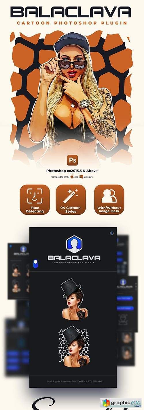 Balaclava - Cartoon Photoshop Plugin