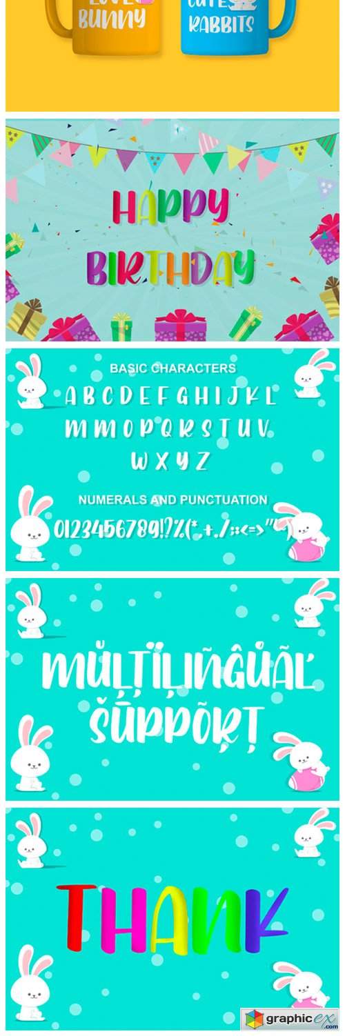  Bunny Baby Font 