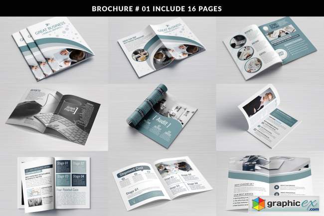 Business Brochure Bundle 20 Template 
