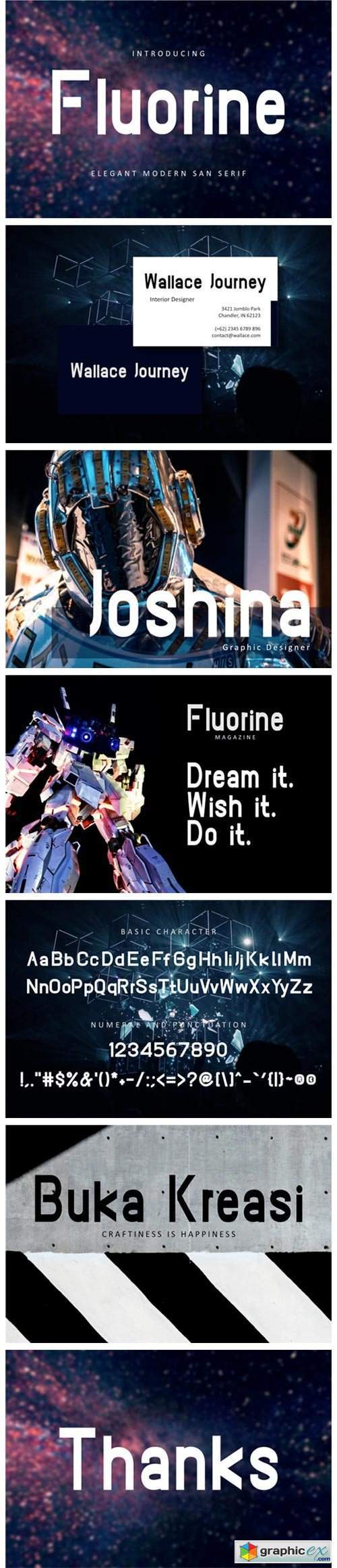 Fluorine Font