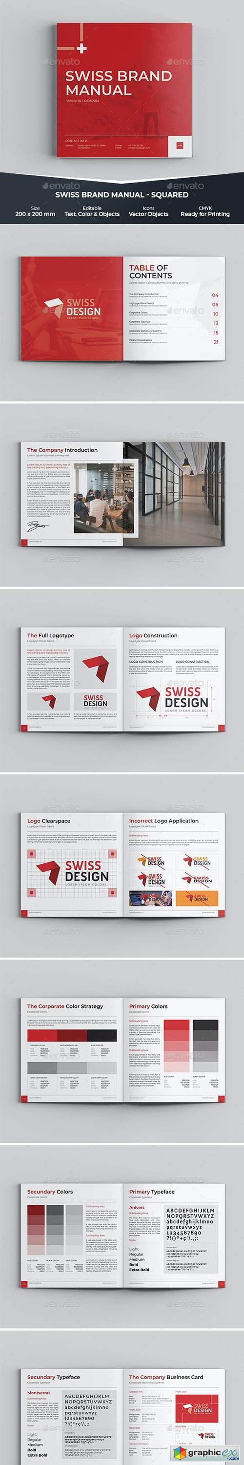 Brand Manual - Brand Guidelines - Squared