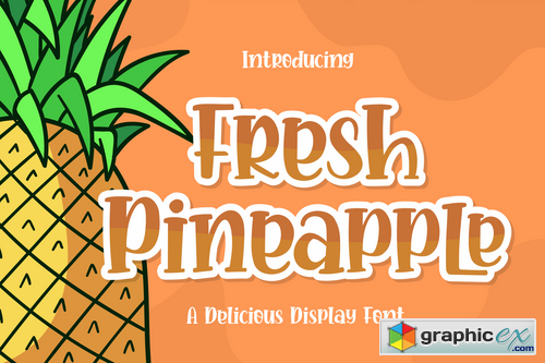 Fresh Pineapple Font