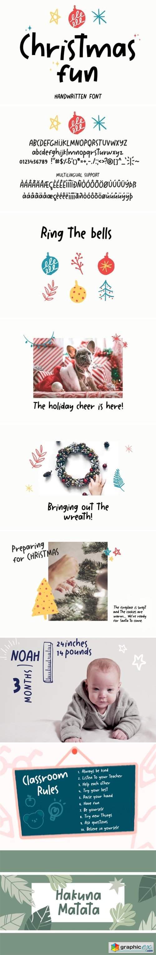 Christmas Fun Font