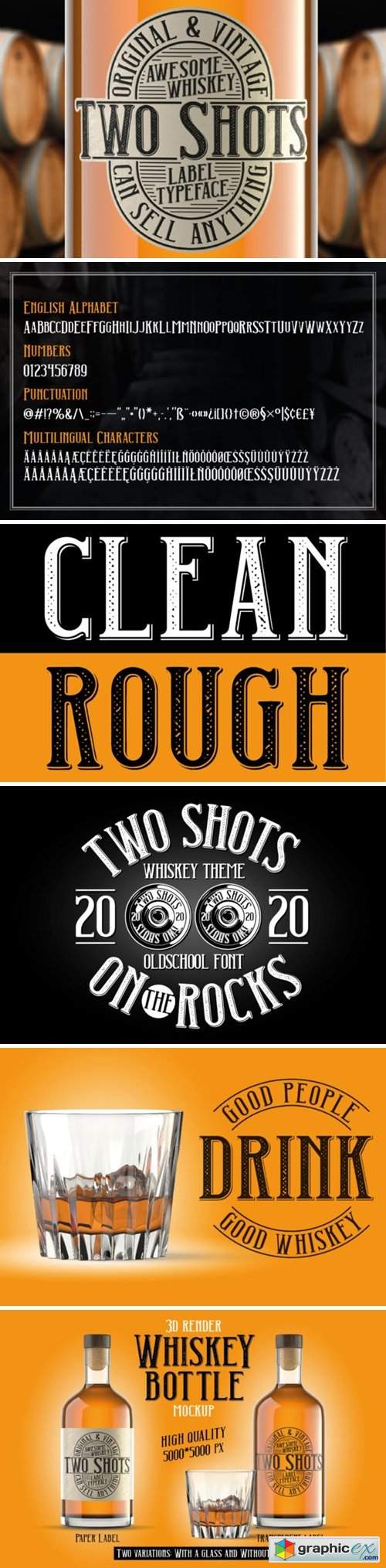  Two Shots Font 