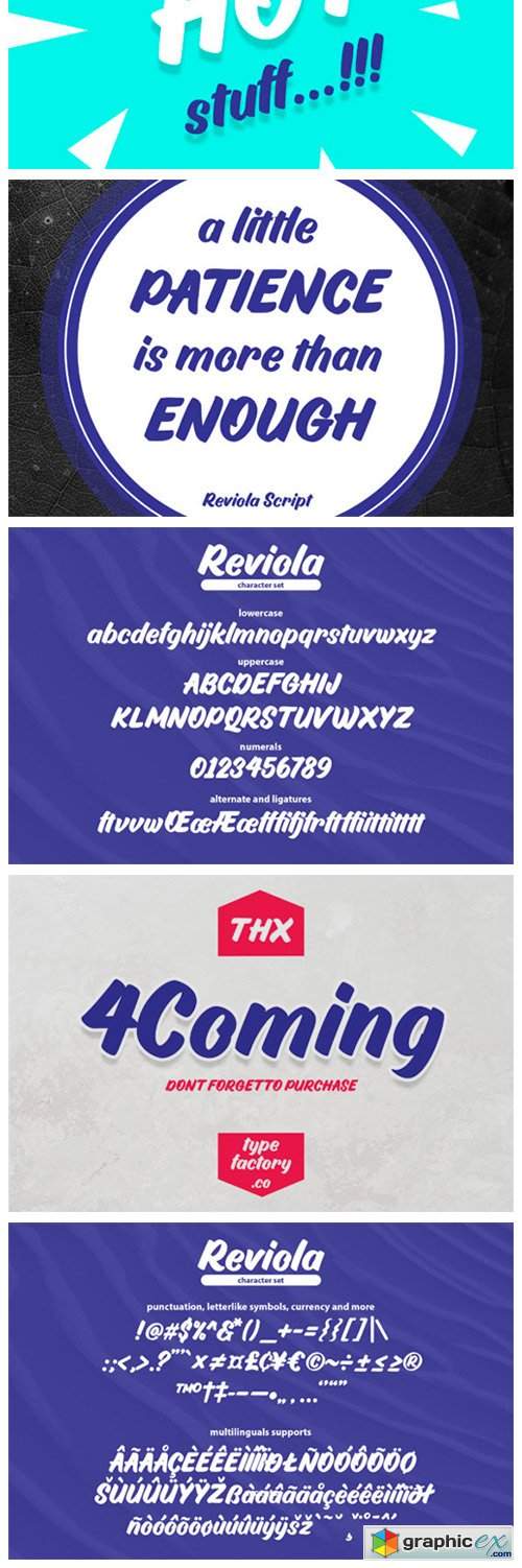  Reviola Font 