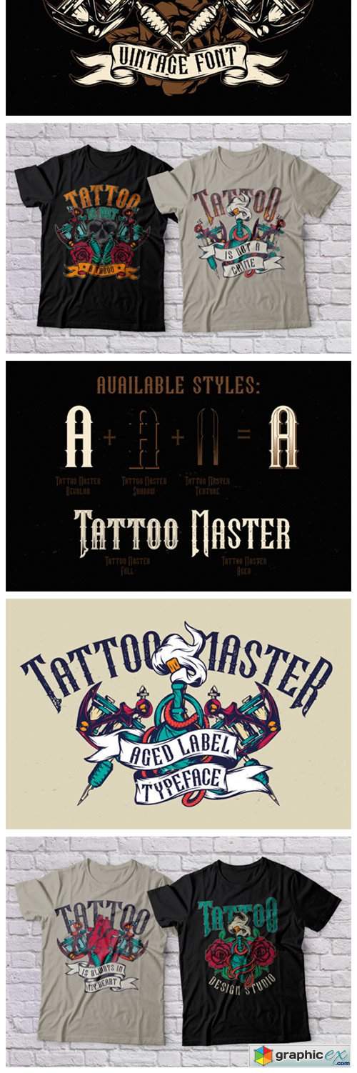  Tattoo Master Font 