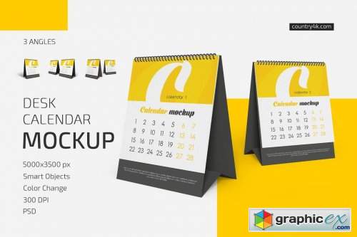 Download Desk Calendar V05 Mockup Set Free Download Vector Stock Image Photoshop Icon