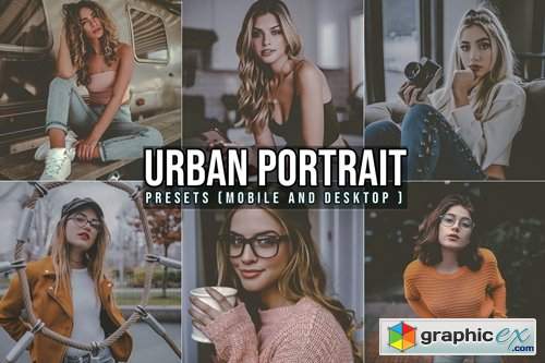  Urban Portrait Lightroom Presets 