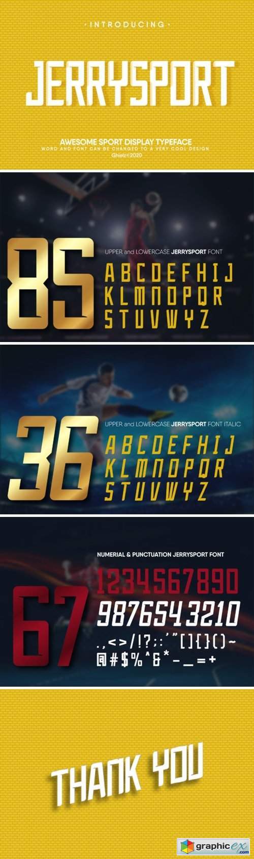 JerrySport Font