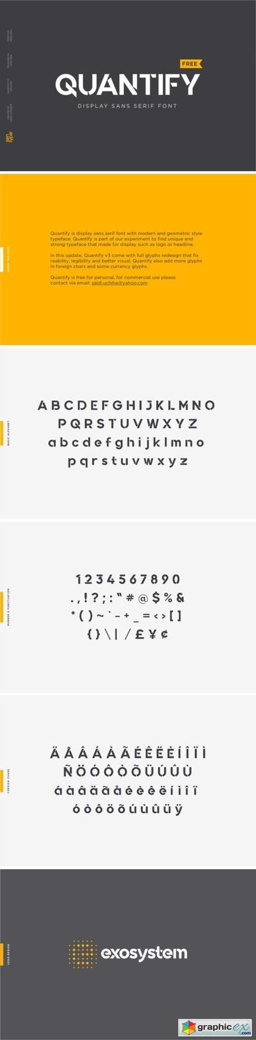 Quantify Font