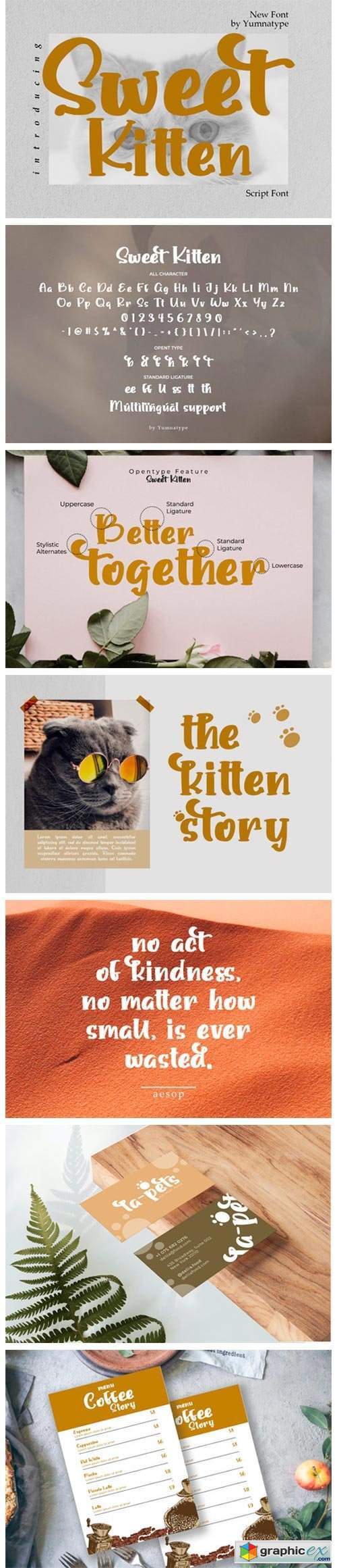 Sweet Kitten Font