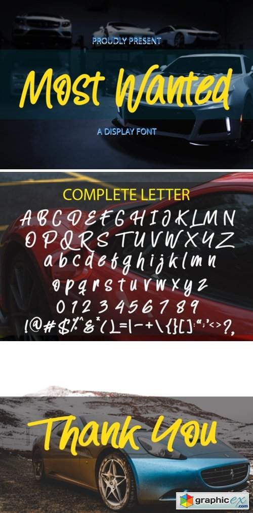 Most Wanted Font