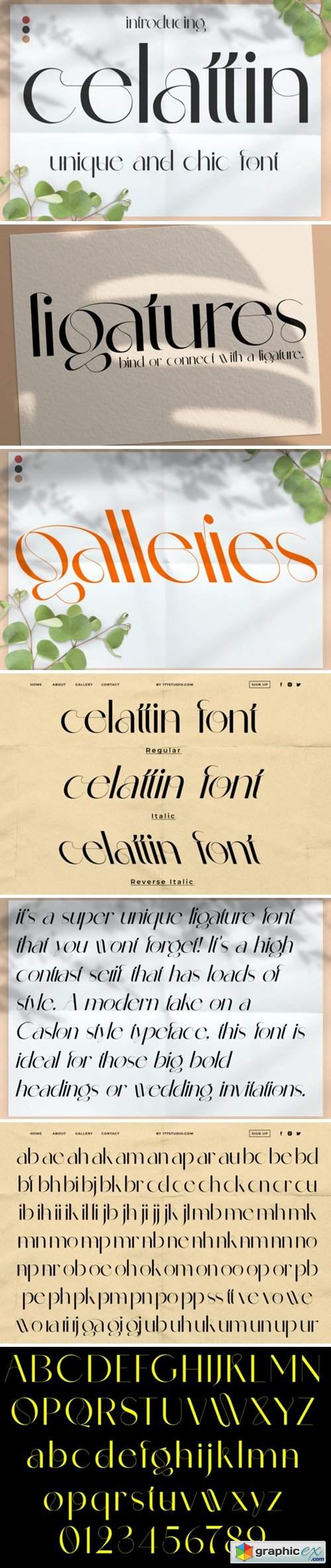  Celattin Font 