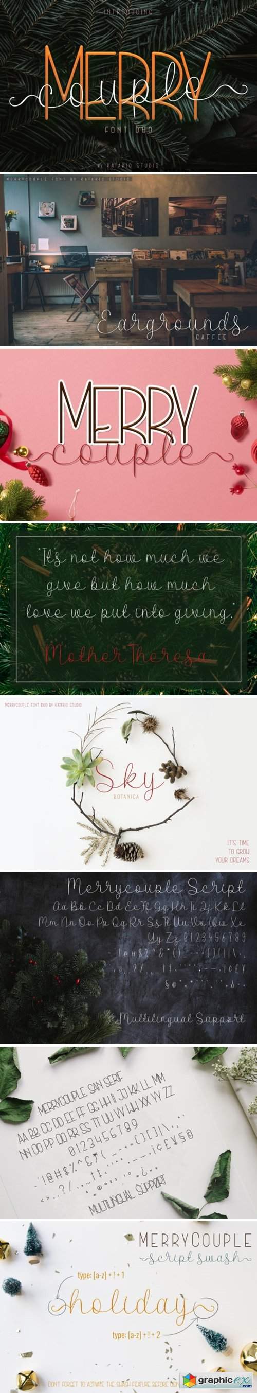 Merry Couple Font