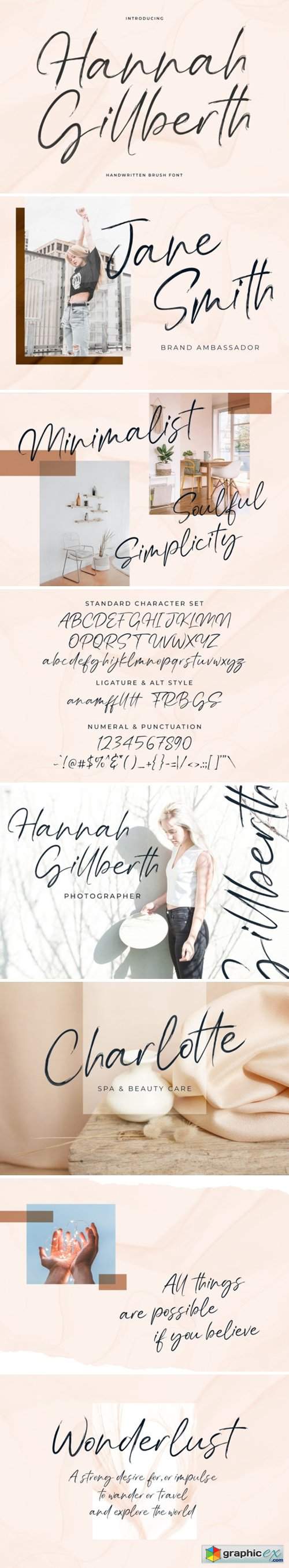  Hannah Gillberth Font 