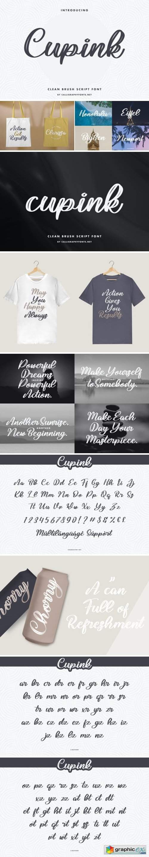  Cupink Font 