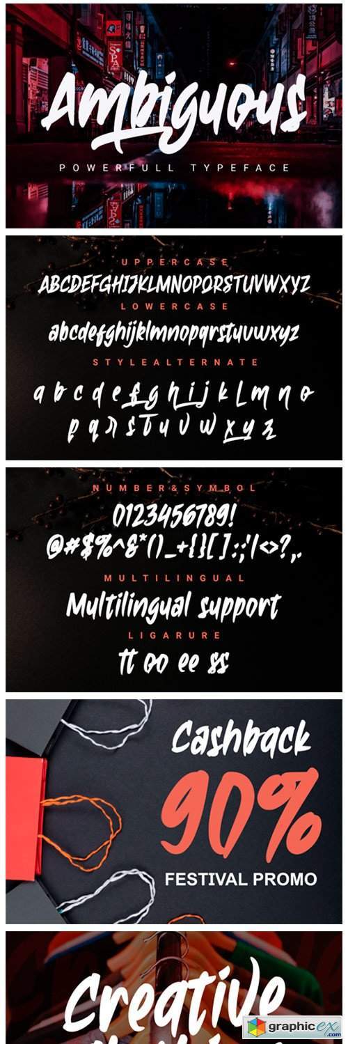 Ambiguous Font