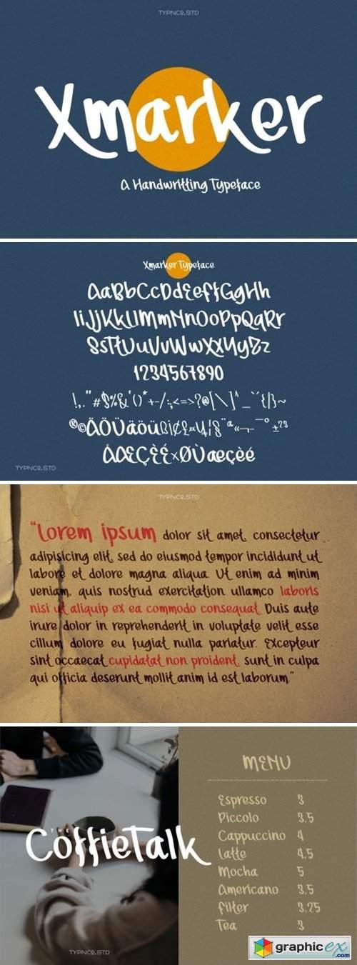 Xmarker Font