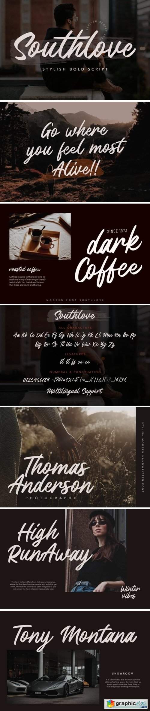  Southlove Font 