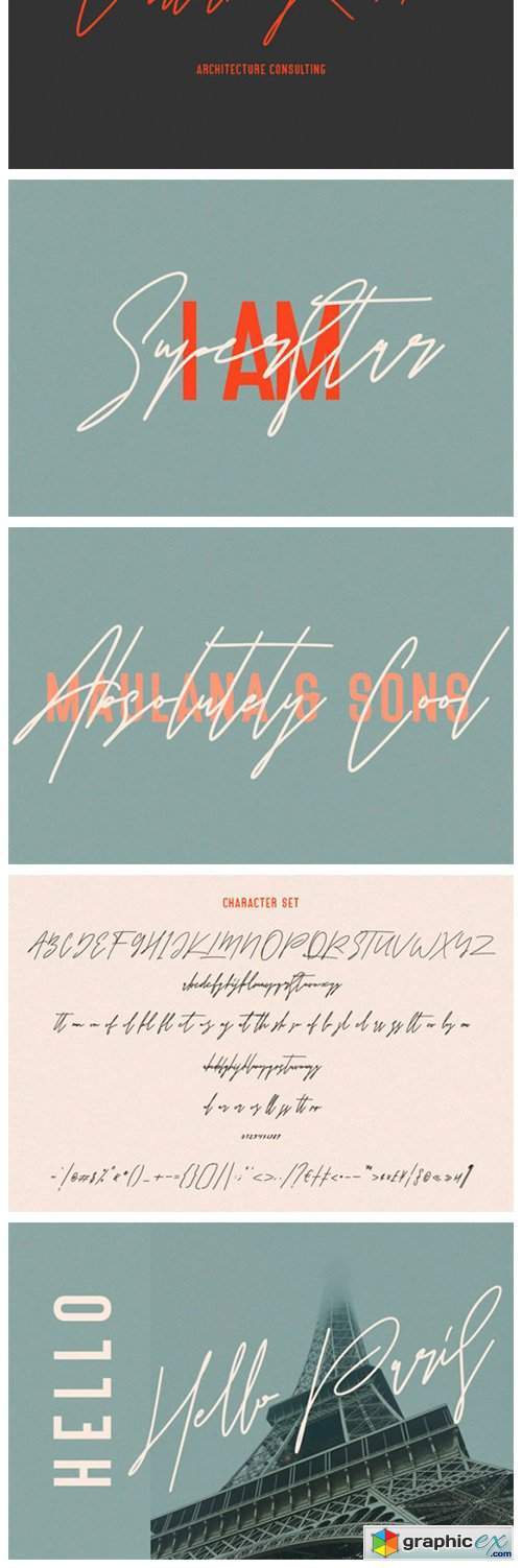 Astrados Signature Font