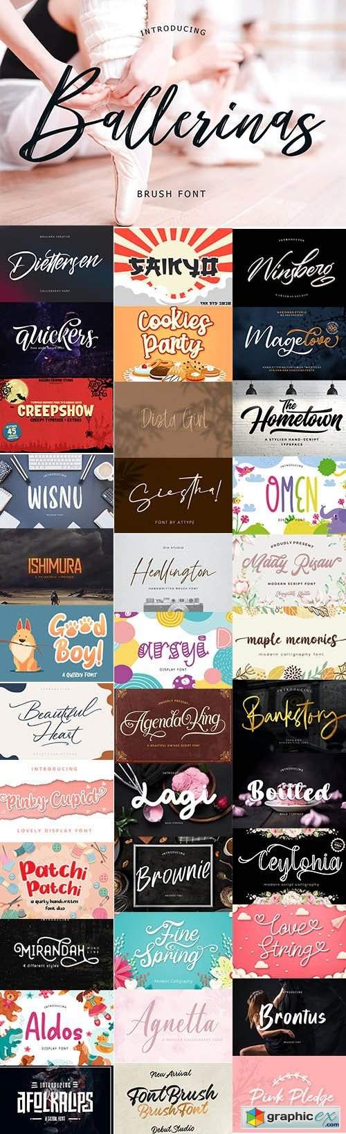  37 Super Creative Fresh Fonts 