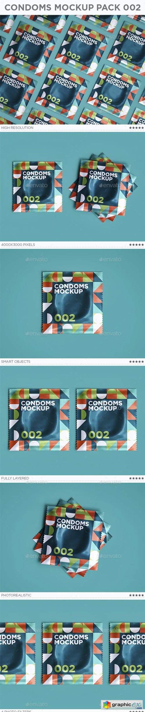 Condoms Mockup Pack 002 