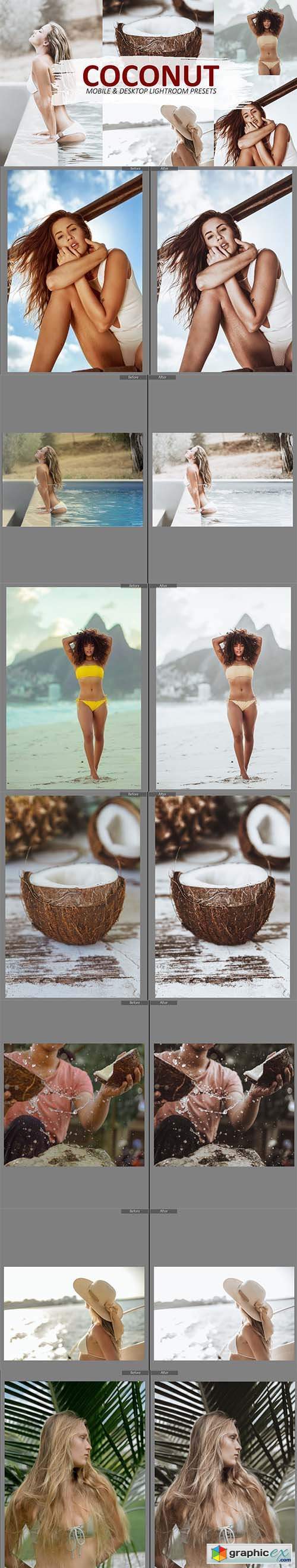 Lightroom presets coconut tan