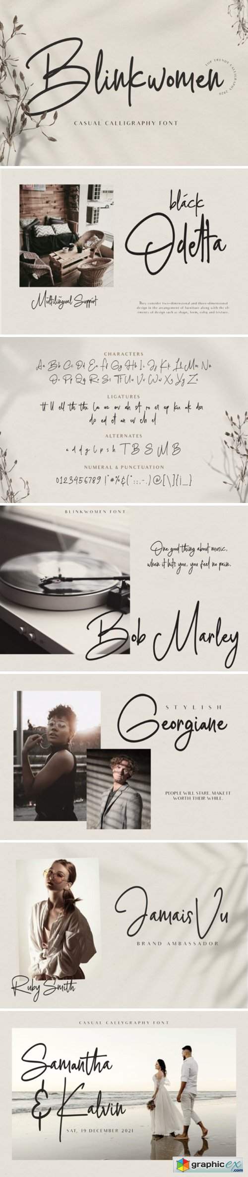  Blinkwomen Font 