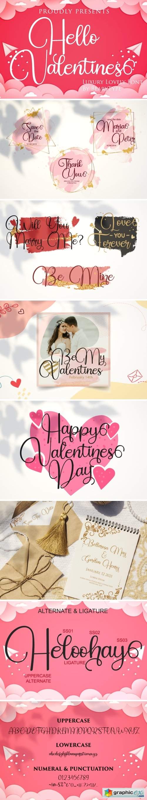  Hello Valentines Font 