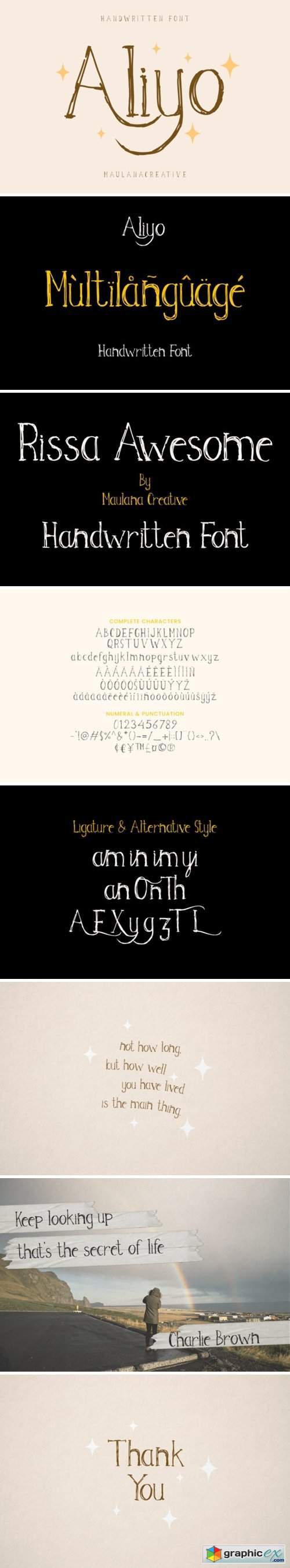 Aliyo Script Font