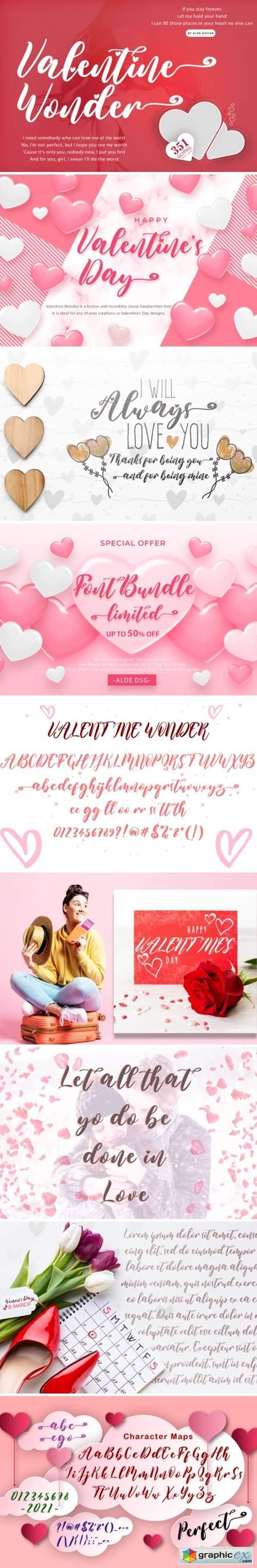 Valentine Wonder Font