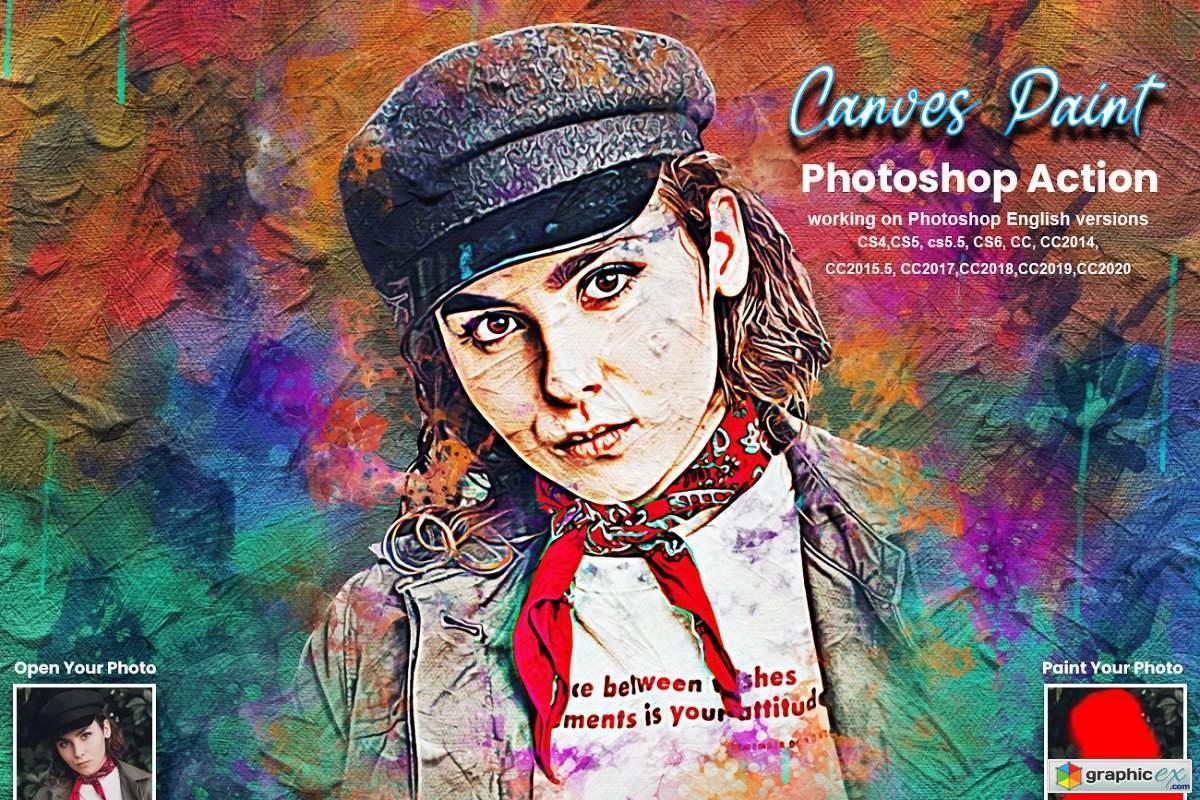 canvas action photoshop free download