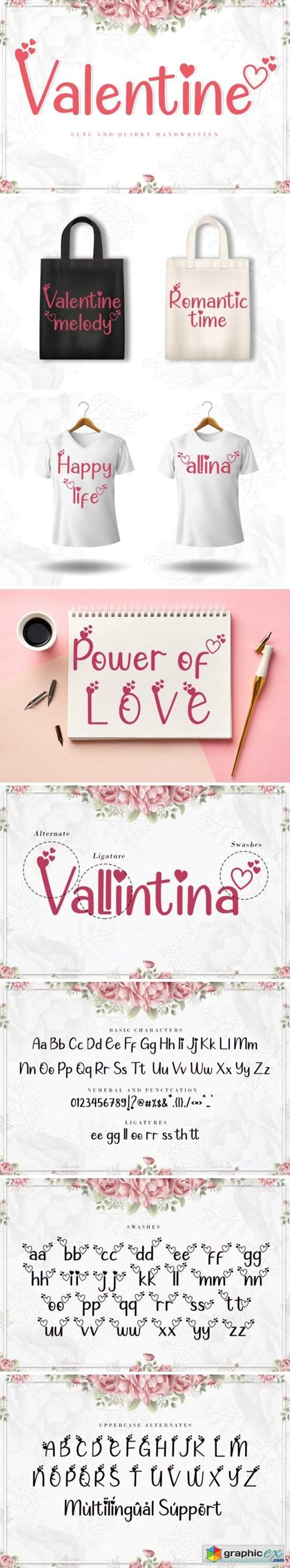  Valentine Cute Font 