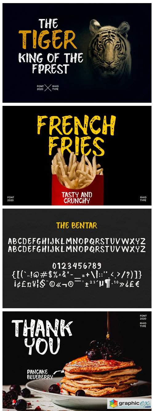  The Bentar Font 