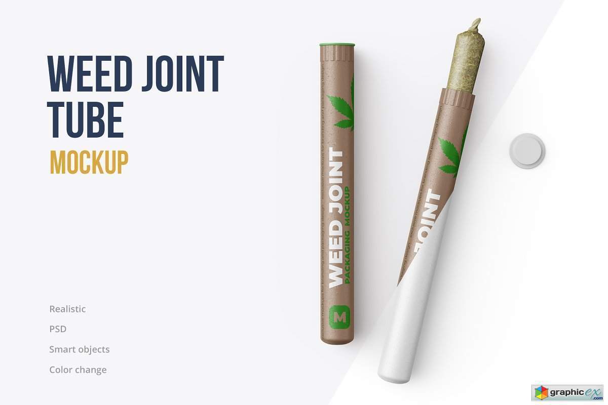 Download Weed Joint Pre Roll Tubes Mockup Free Download Vector Stock Image Photoshop Icon