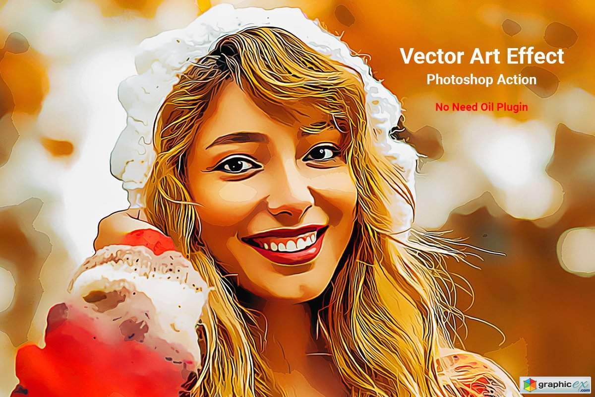 vector art photoshop action free download