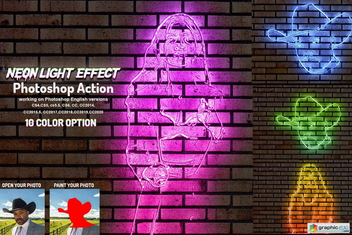 Light effect photoshop action free download acrobat reader professional 11 free download