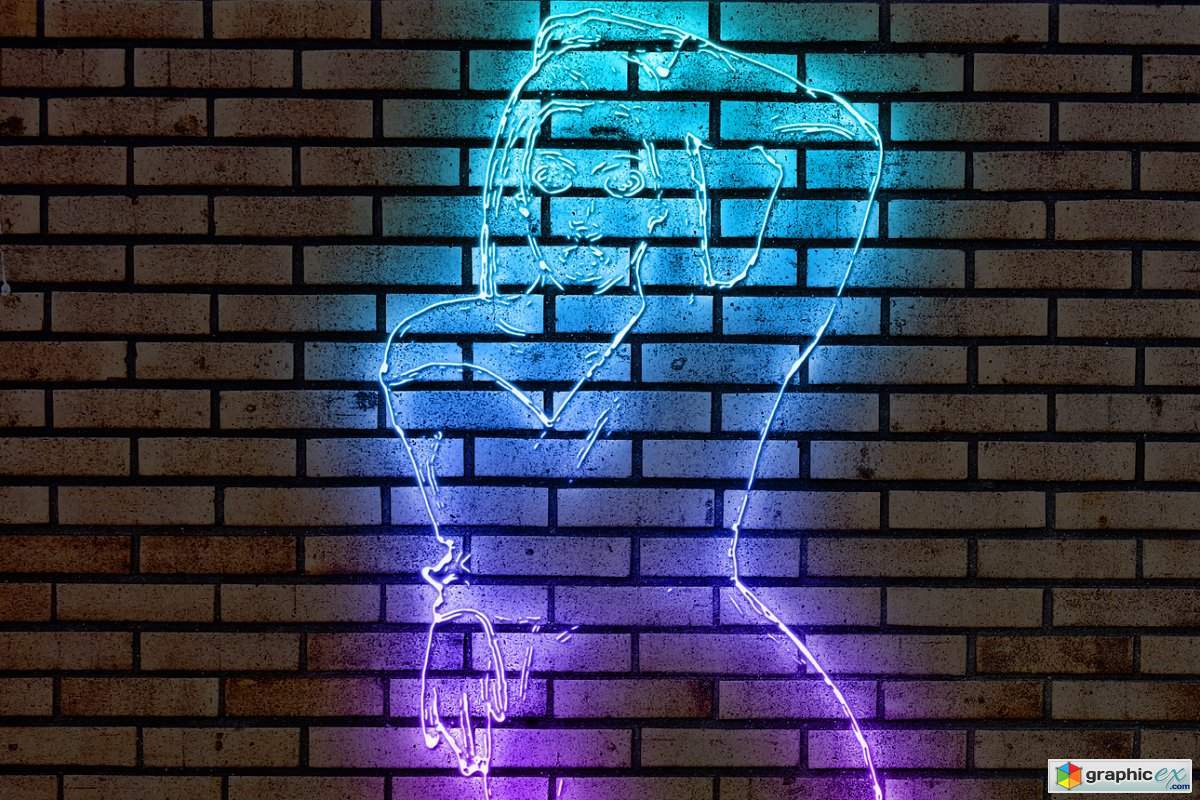 neon light effect photoshop download