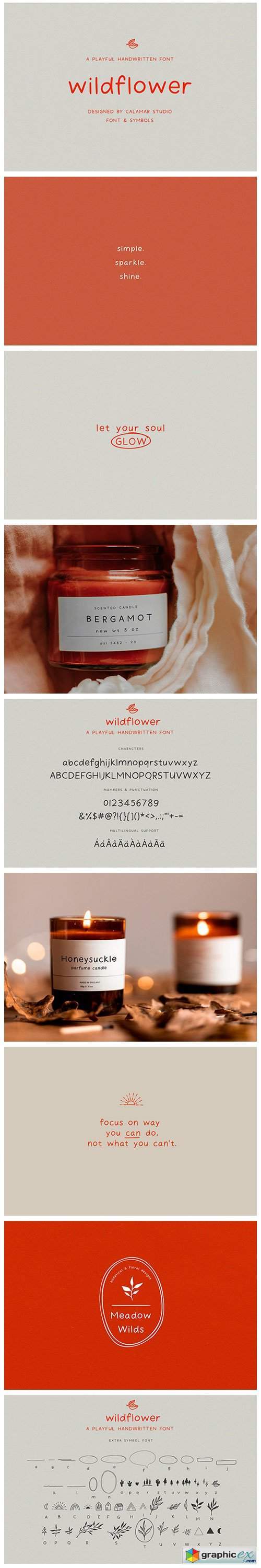 Wildflower | Handwritten Font